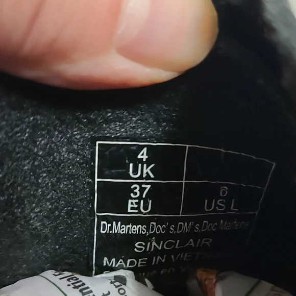 Dr. Martens Sinclair Milled Nappa Jungle Platform Boots - Picture 8 of 8